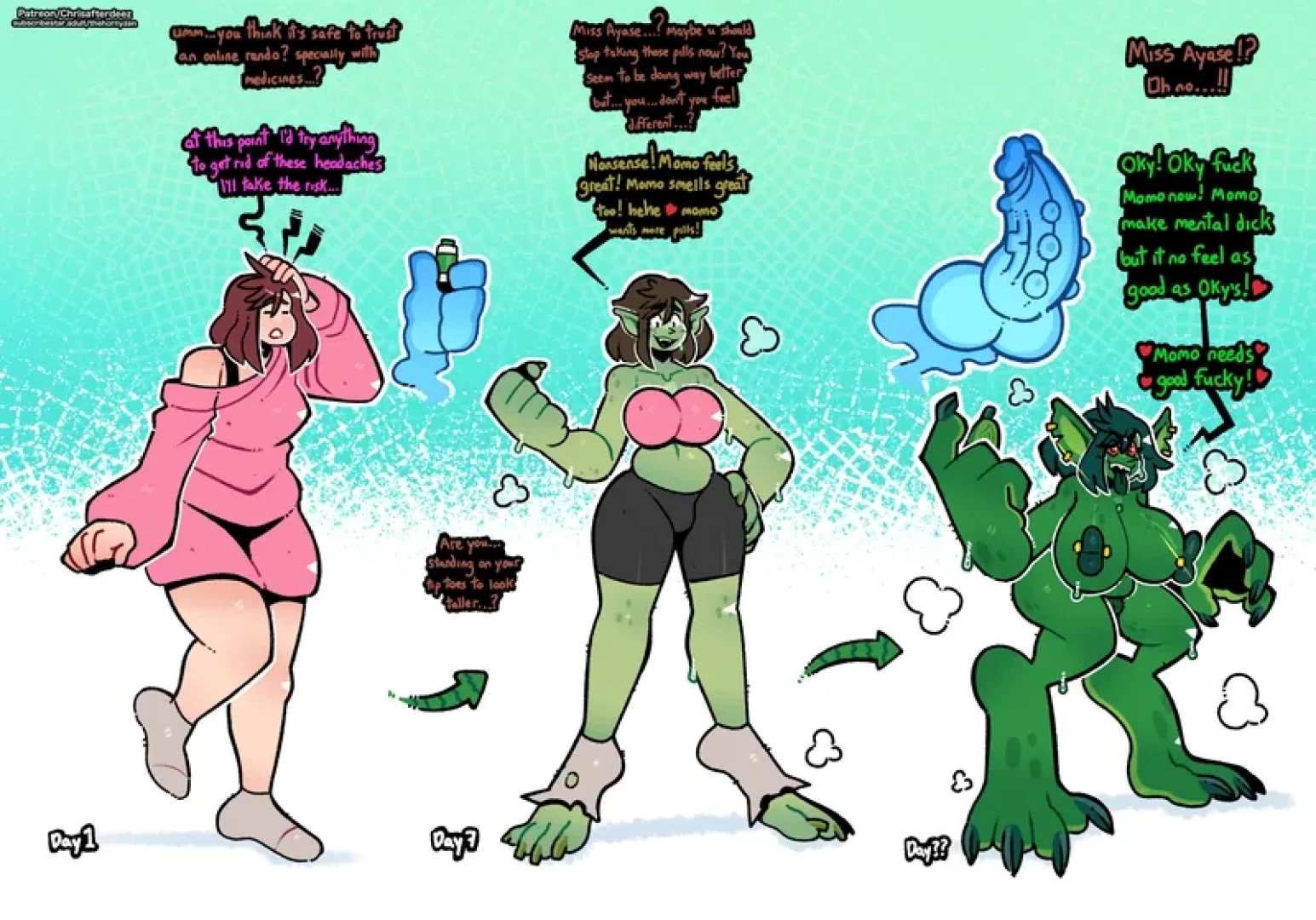 ChrisAfterDeez - Gobbo Mommo — page 1