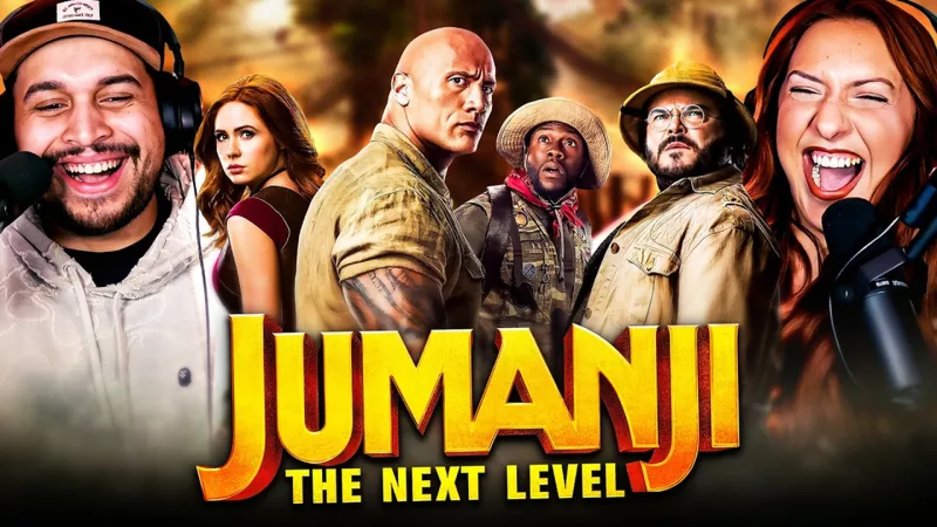 The Media Knights - JUMANJI: THE NEXT LEVEL (2019) FULL LENGTH MOVIE REACTION – WATCH ALONG