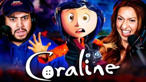 The Media Knights - CORALINE (2009) FULL LENGTH MOVIE REACTION – WATCH ALONG