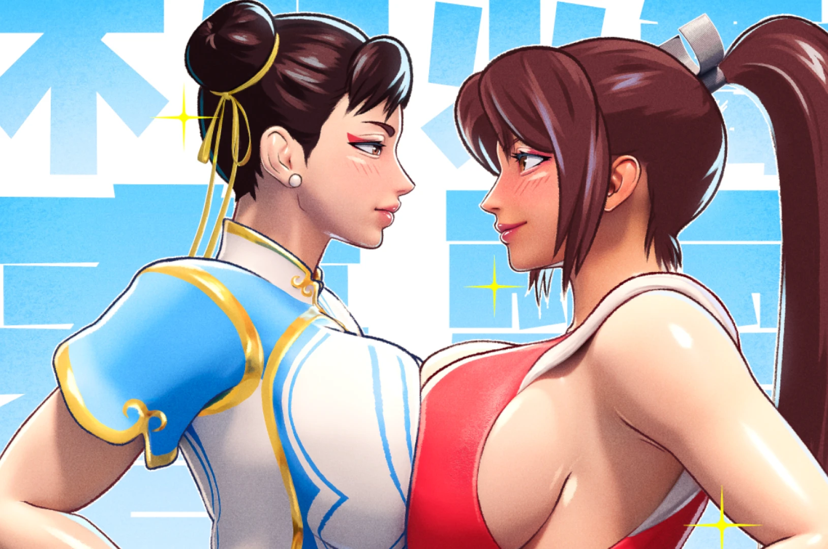 MikaDawn3D - Chun-Li x Mai Shiranui - TOMORROW!