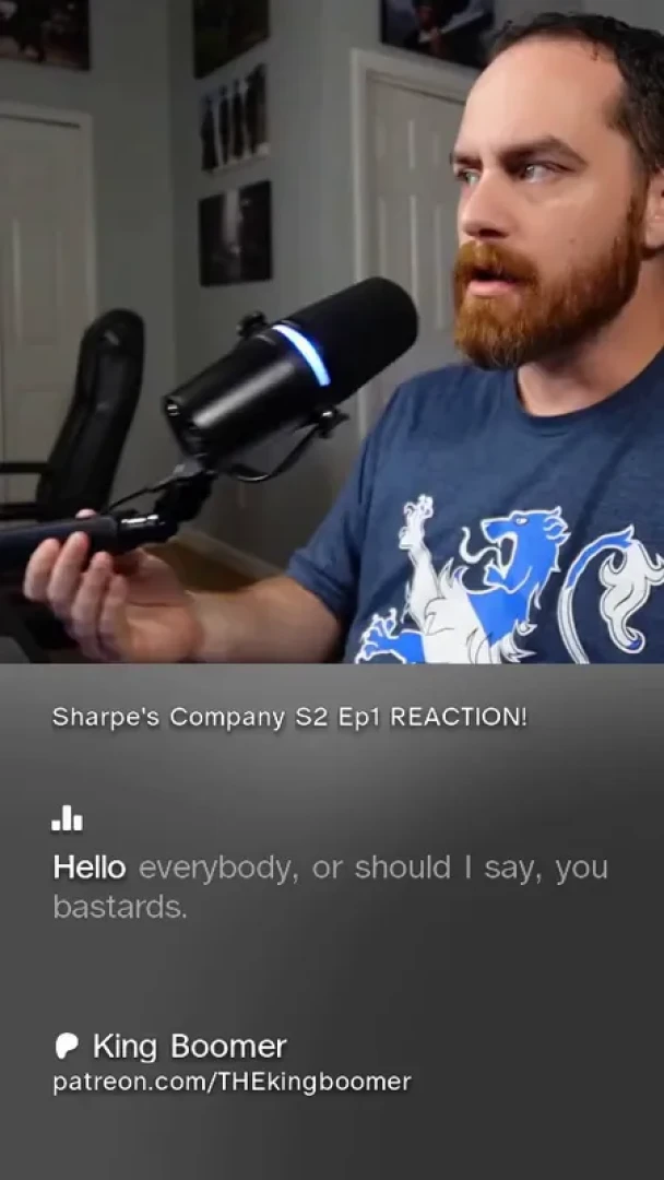 King Boomer - Sharpe's Company S2 Ep1 REACTION! — page 1