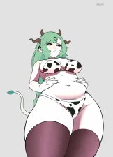 arejay - Animation: Cowgirl Crelly's bloated belly