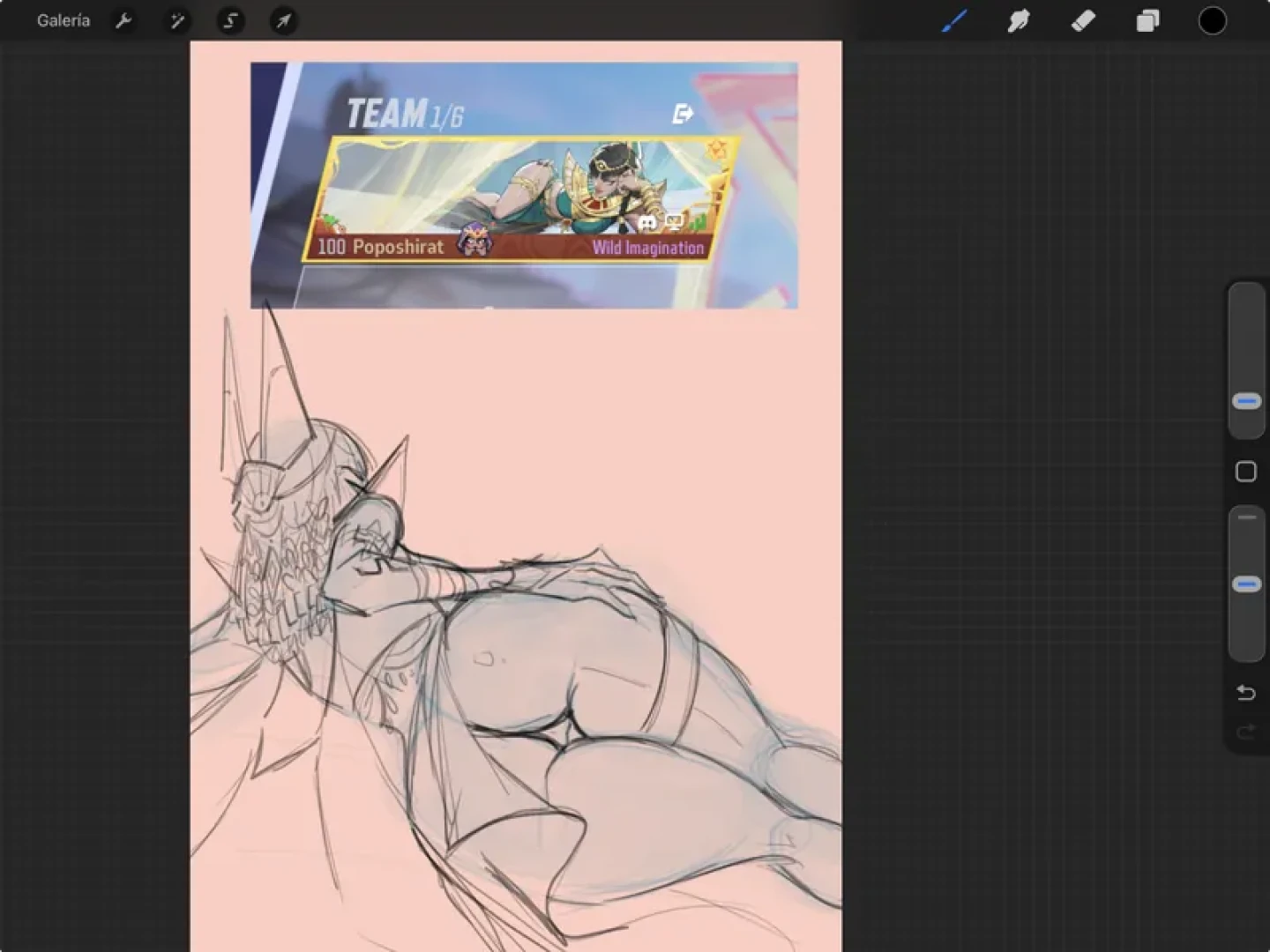 PoposhiRat - Hela's big ass ~ WIP for monday
