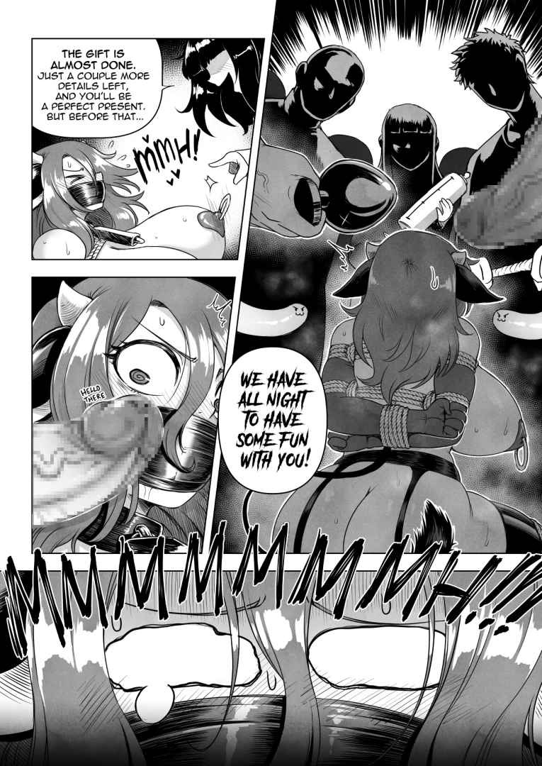 Issa Castagno - Comic: Christmas Milk from Santa (FULL)