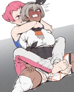 SpeedL00ver - Some fun fight/ wrestling themed drawings (mostly sfw)