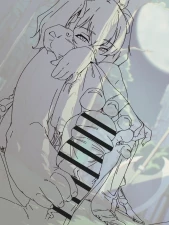 不燃ごみ太郎 - リーニエ【線画完成報告/雑記】 part 2