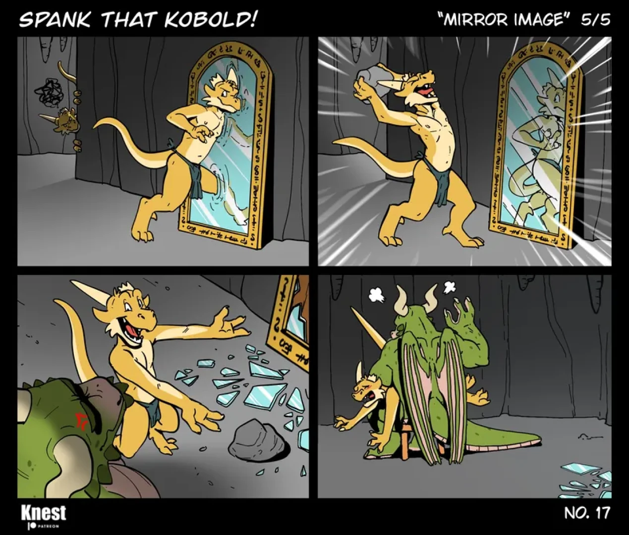 knest - Spank That Kobold! No. 17 — page 1