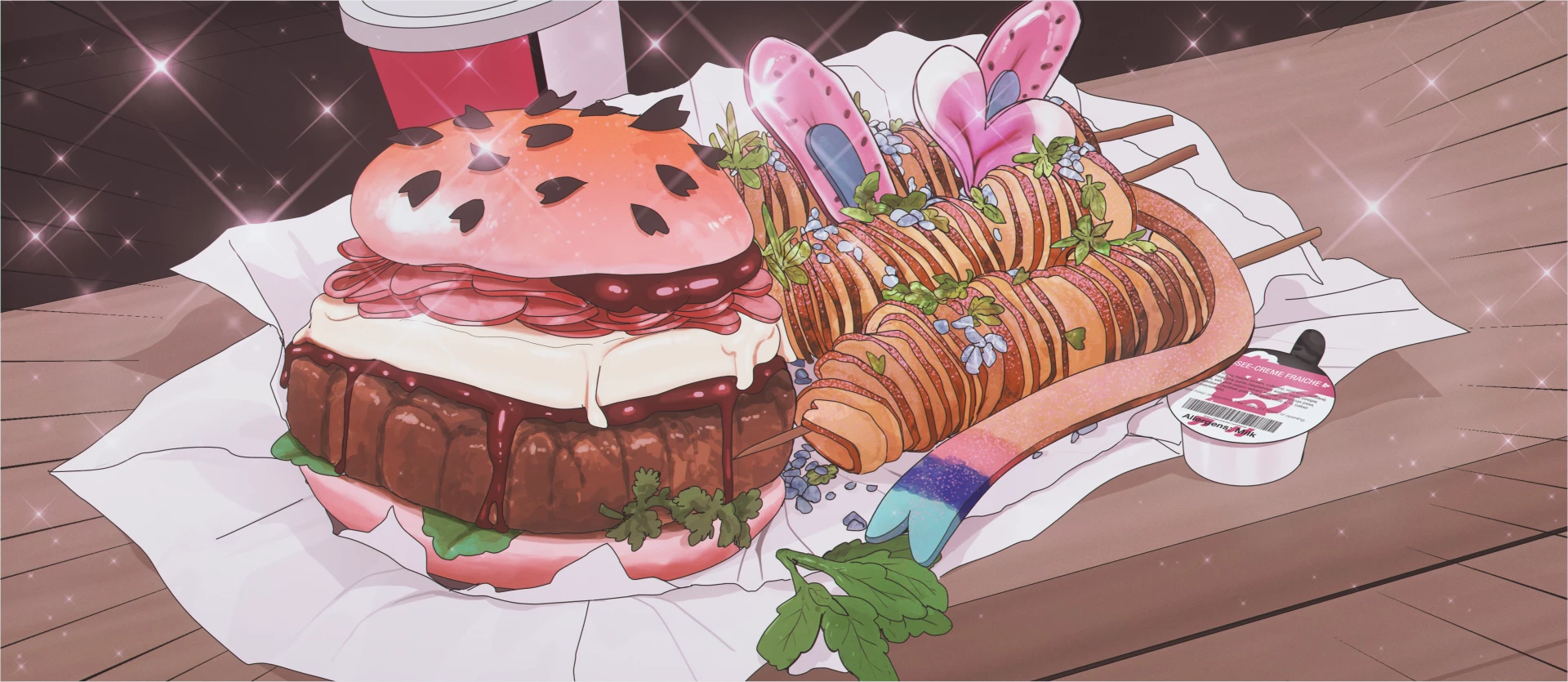 thekite - Sylveon "Rosée Royale" Burger