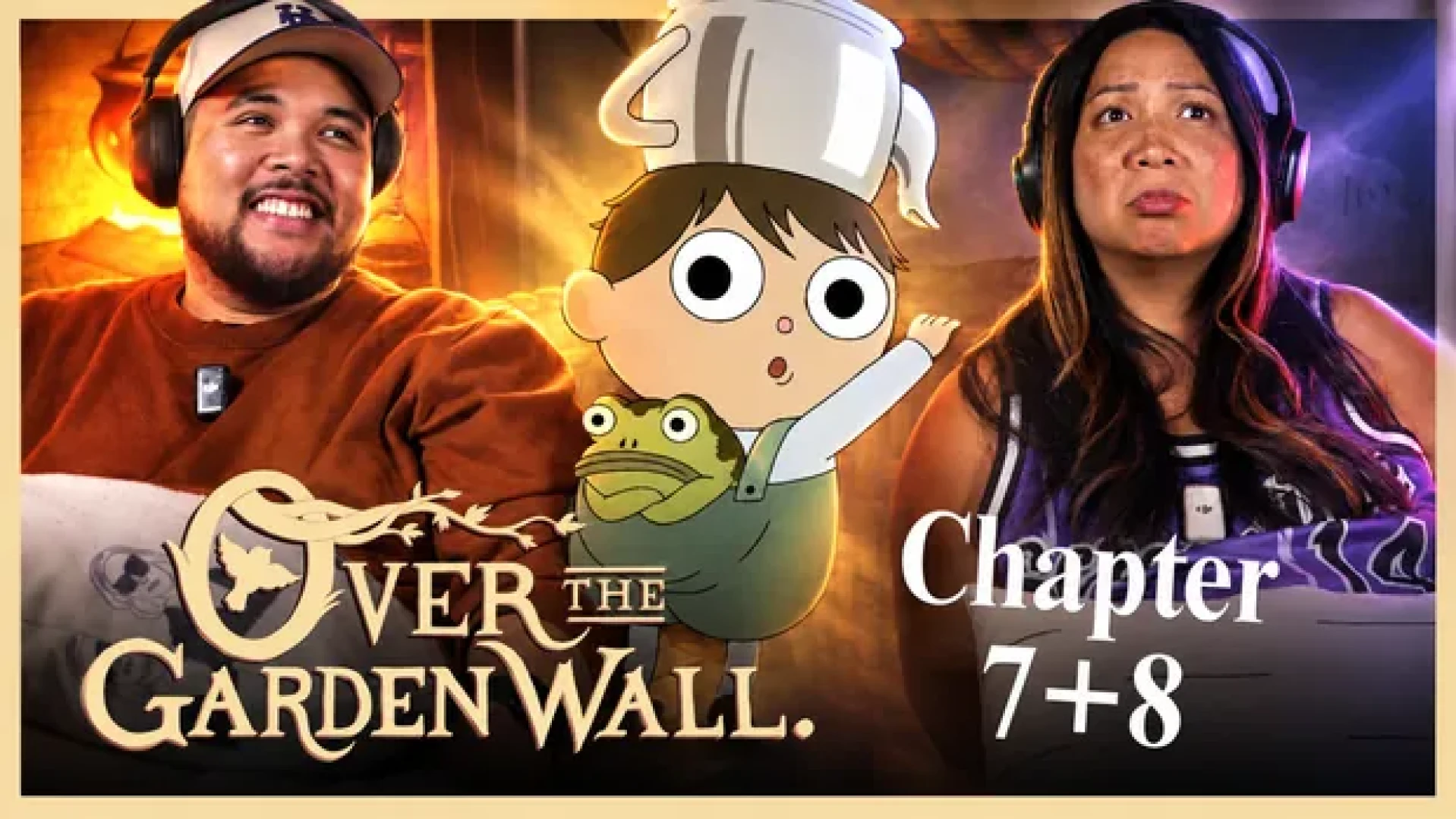 Screentime with Phil and Erika - UNCUT Reaction | *OVER THE GARDEN WALL* | 1x7 + 1x8 | The Ringing of the Bell + Babes in the Woods