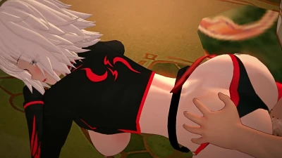 とうしん - 外で動物みたいな交尾して中出しされるサーヴァント【ネロ、宮本武蔵、アルトリア、ジャンヌオルタ】 part 4