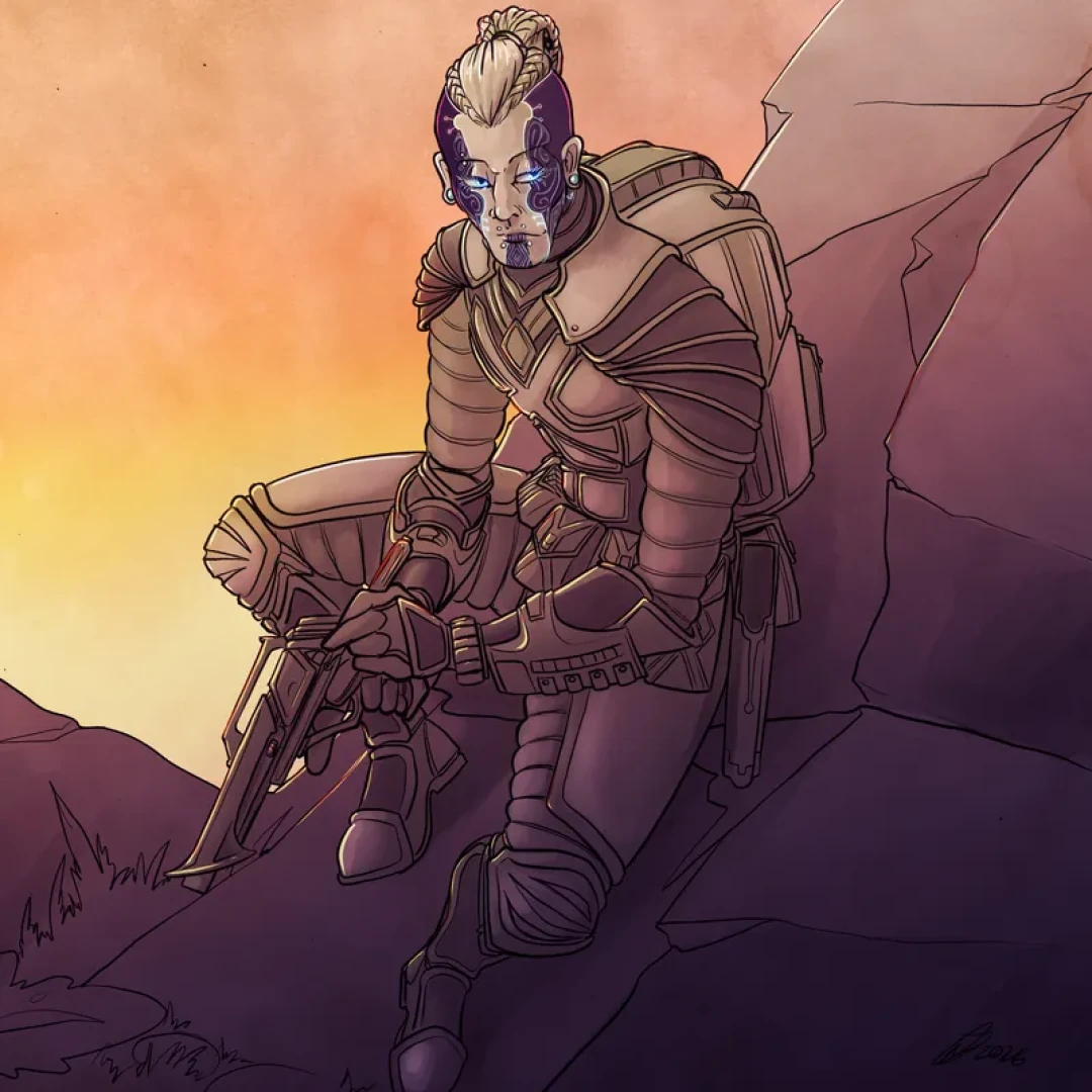 DanoGambler - Daily Doodle 371 "Vernon"