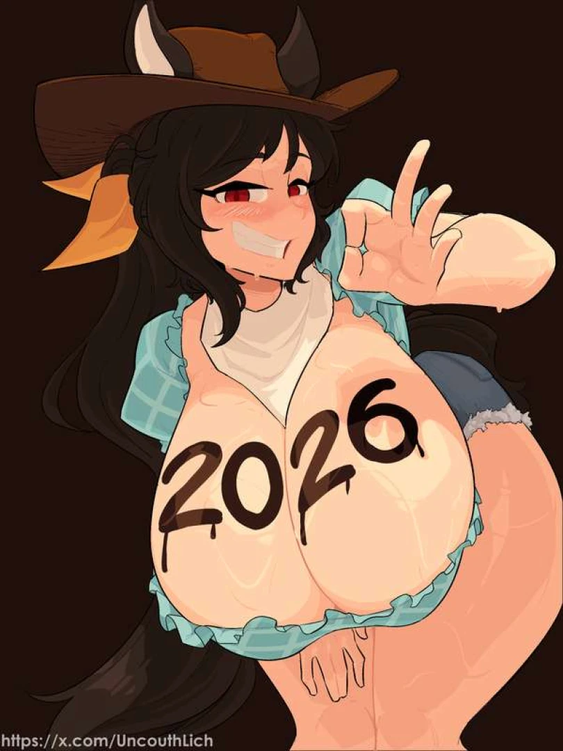 UncouthLich - (UPDATED) Saki New Year 2026 (cum, blowjob and tits out alts)