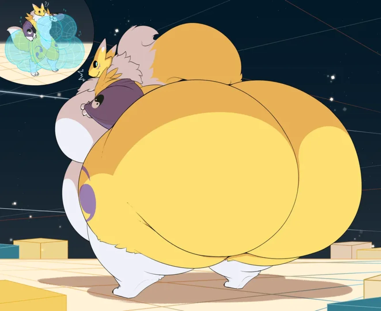 Noirbutt - September Poll - Renamon — page 1