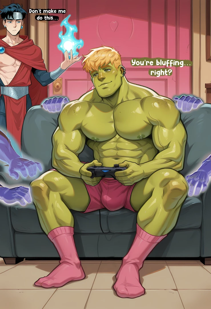 Mirenac - Wiccan & Hulkling Mini Comic NSFW