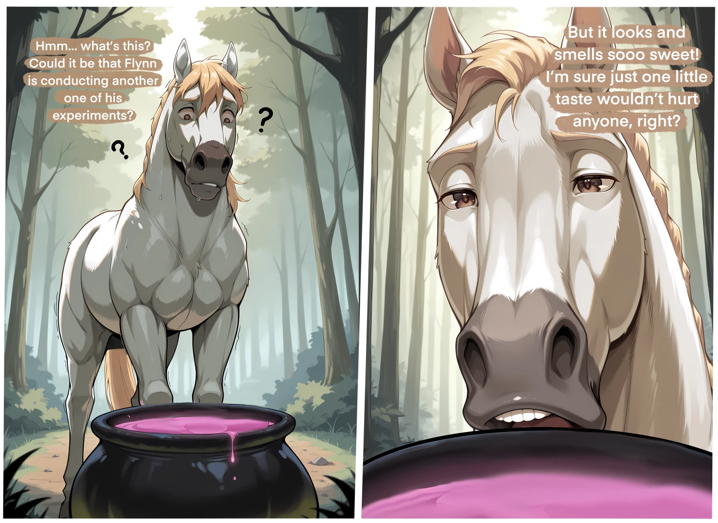 Mirenac - Flynn’s Potion  Comic