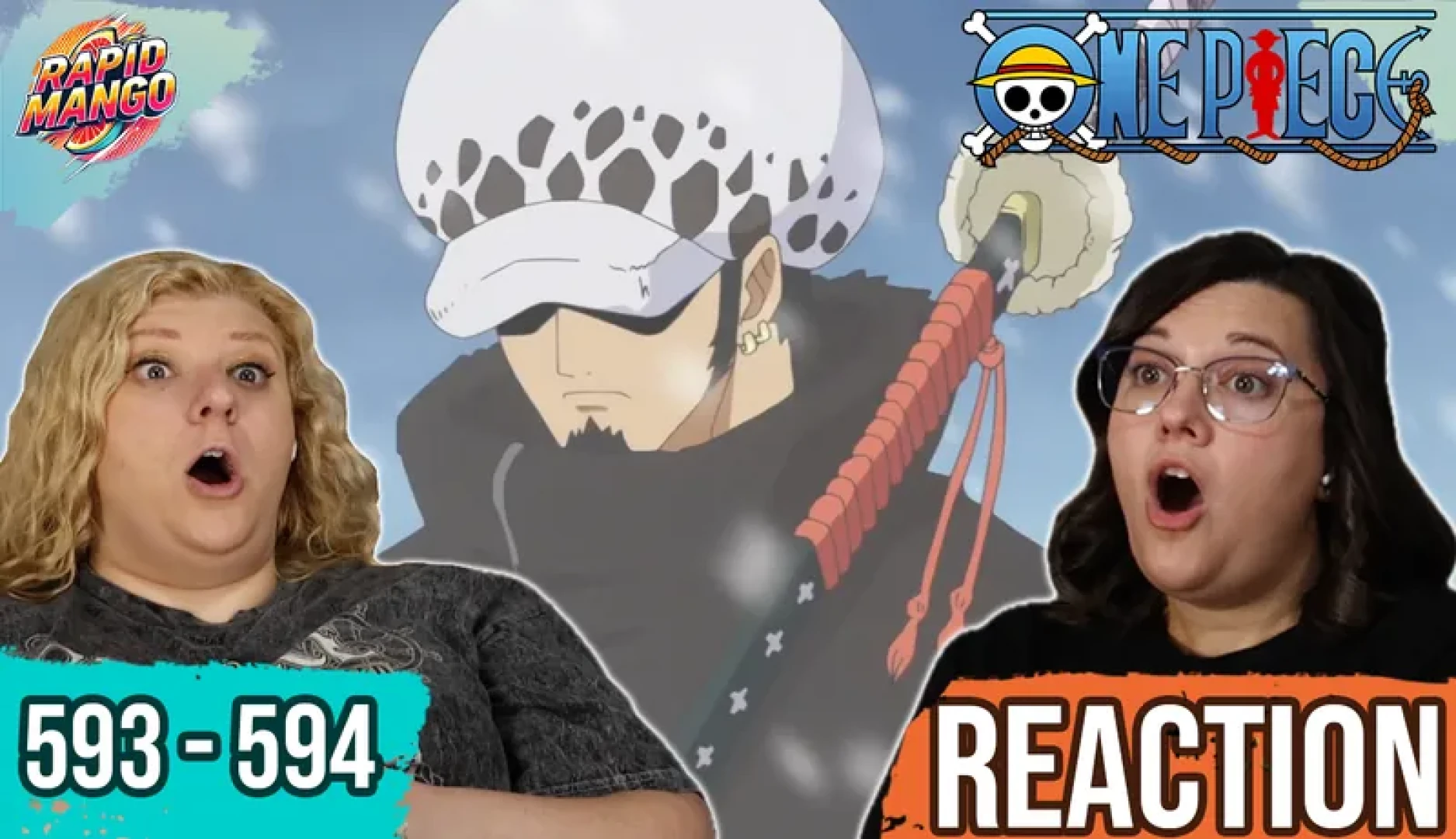 Rapidmango Reacts - LUFFY AND LAW FORM AN ALLIANCE!! | One Piece Reaction | Episodes 593 & 594