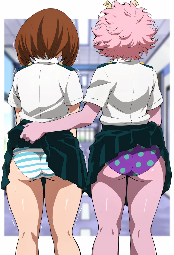 貫くっ娘 Tsuranukko - 麗日お茶子 | 芦戸三奈・URARAKA | MINA