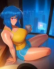 fr34ky - Motoko Hot [40 images]  