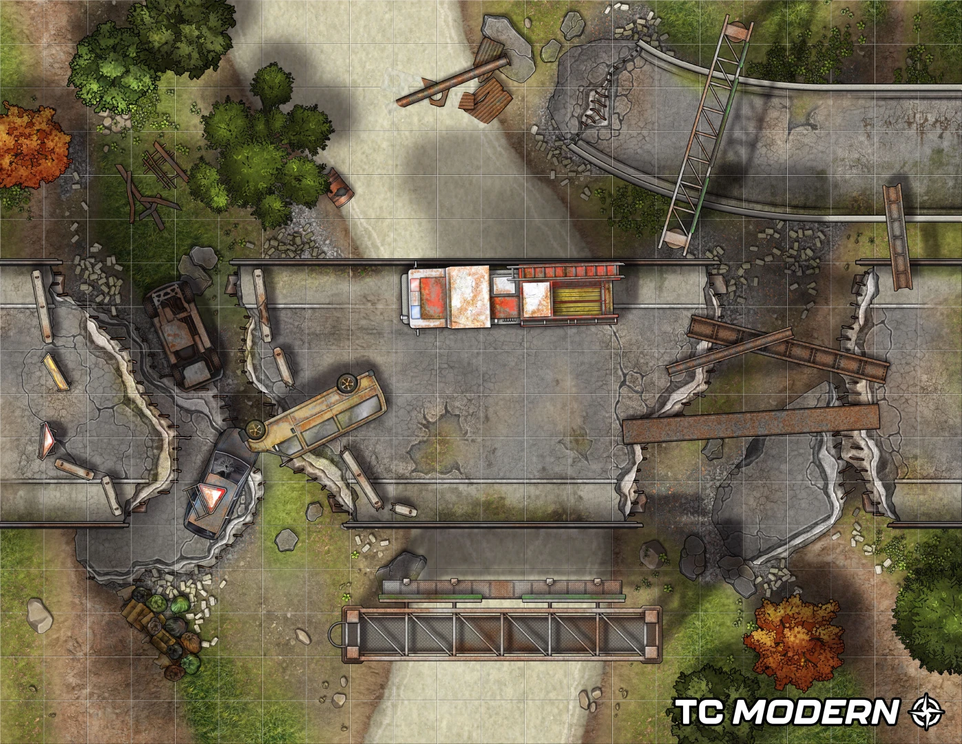 TC Modern - City Ruins 01 - Free Version
