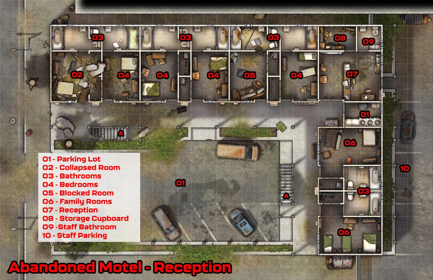 TC Modern - Abandoned Motel - Hi-Res Day & Night Variants part 3