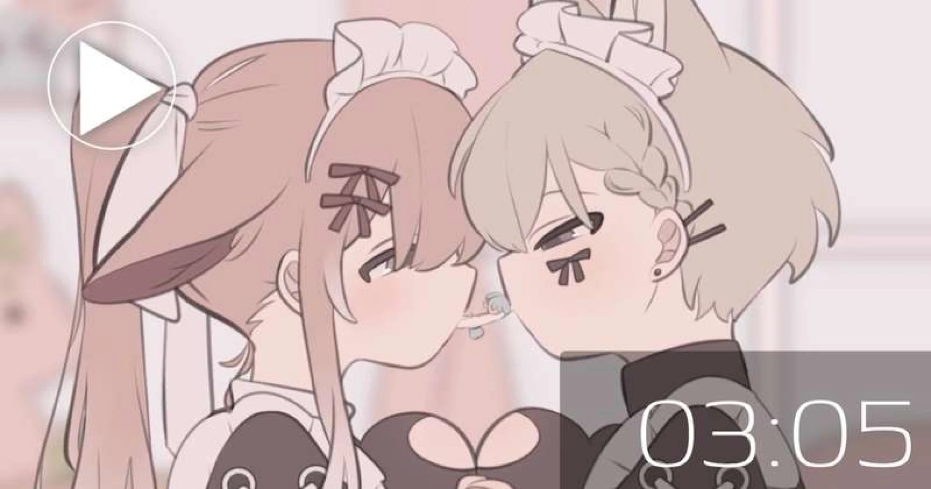 のろまとろ - お口で取り合いされてめちゃくちゃにされちゃうアニメ