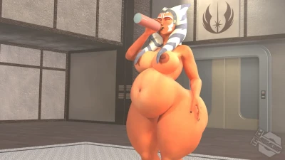 Tu Ruptis - Thicc and Big Ahsoka + Popping bonus part 2