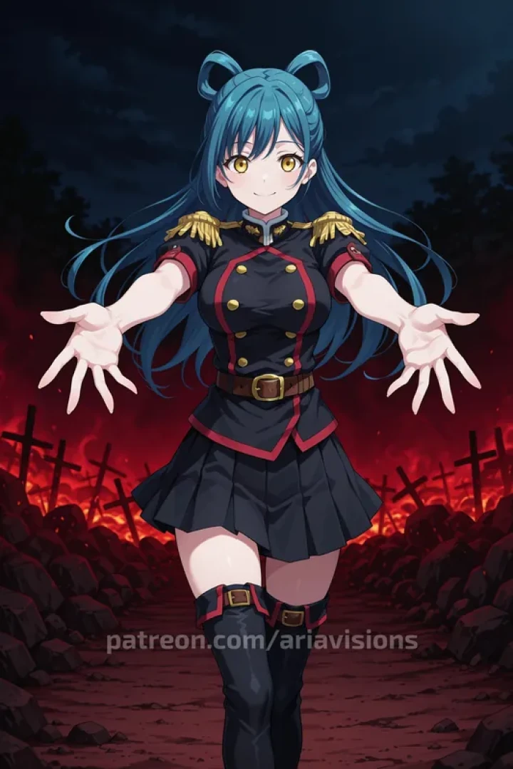 aria.visions - Himari Azuma | Chained Soldier (SFW PREVIEW) — page 1