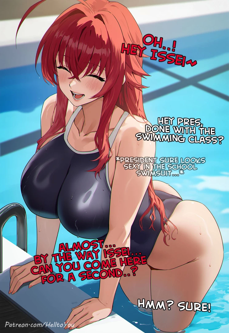 HellToYou - [Daily] Rias Swimming Class