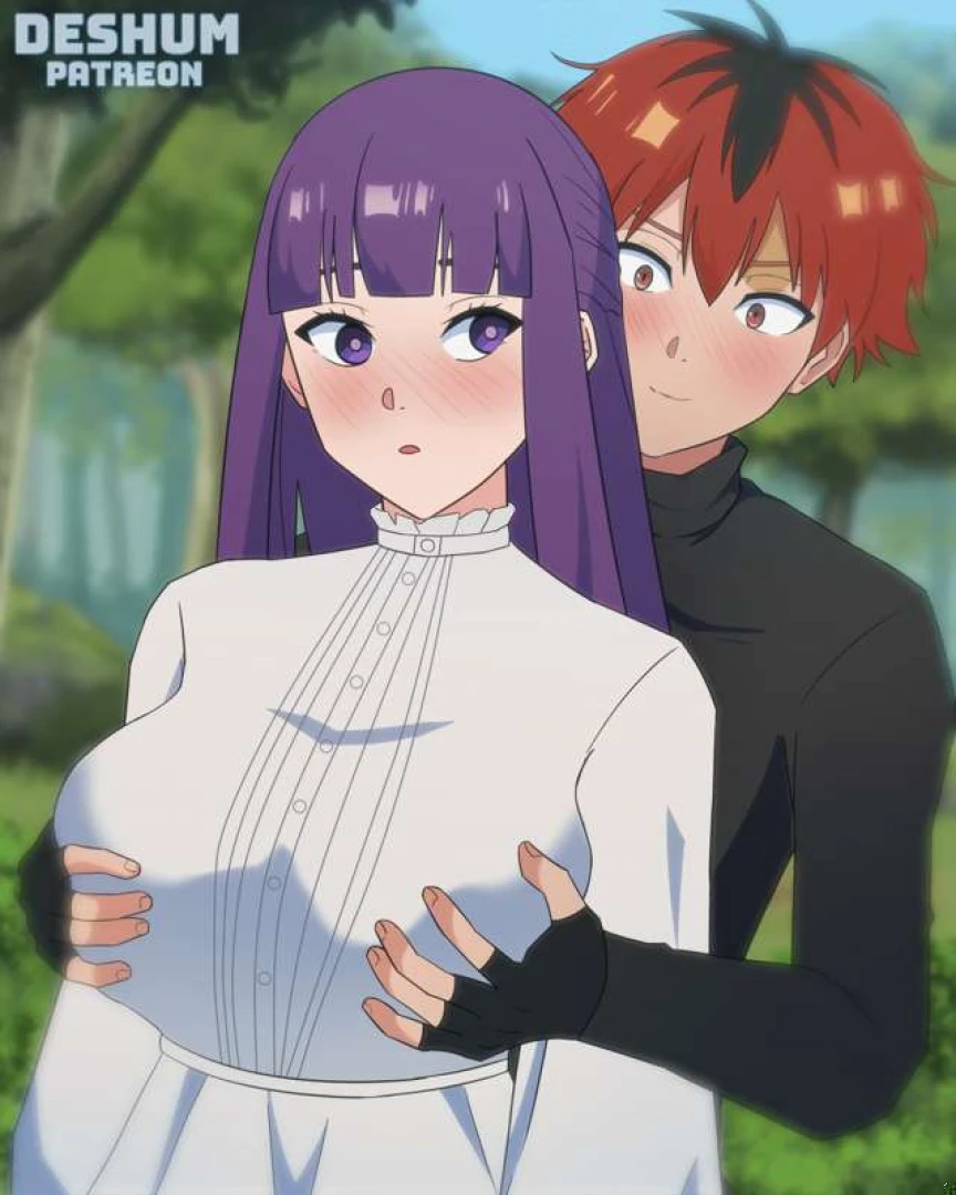 Deshum - Fern and Stark | Sousou no Frieren (GIF)