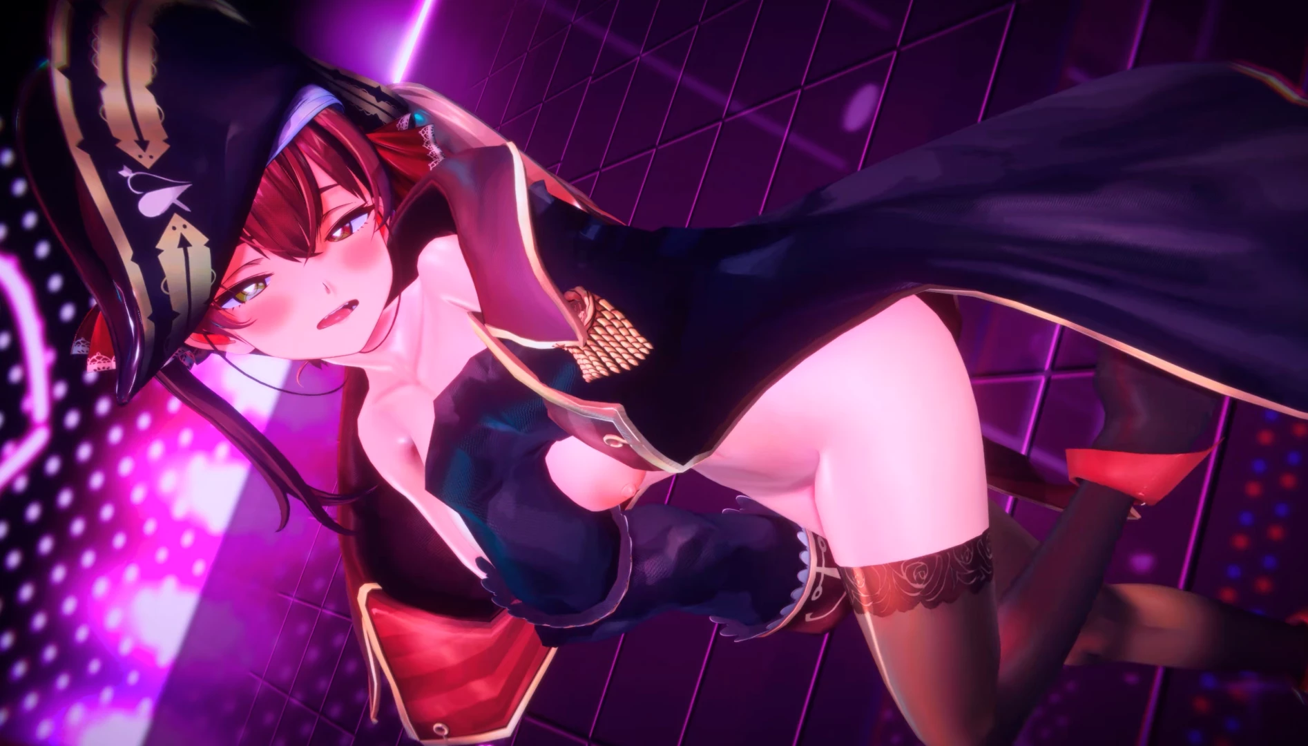 あけあけ - 【10月Diamond以上限定】宝鐘マリン ストリップ劇場で舞う(CUPID) 4K