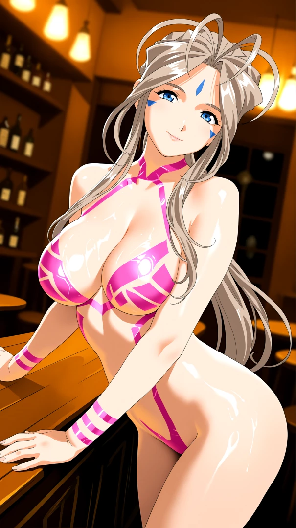 M2's AI_illustration - Belldandy,with Borytape/Ah my goddess