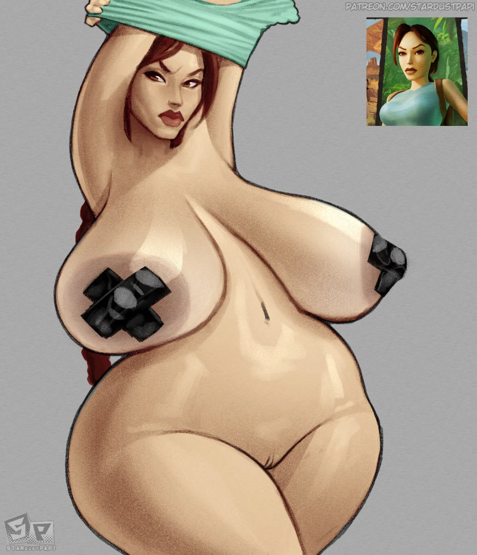 AstroAfterHours - Lara Croft | Moon Rock Pinup Winner #1