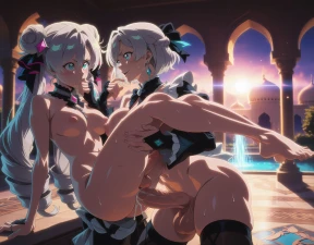 wreckerrioter - Seres x Lucia (Eternal Return) x Vivi (Divine) x Silvia (Trickcal)