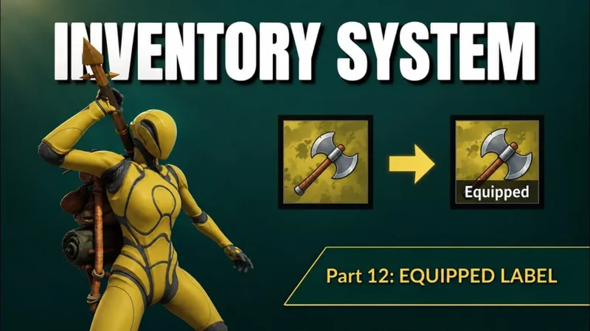 Alizoh - Early Access - Inventory System - Part 12 -Equipped Label UI