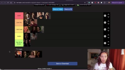 Jesly's Reactions - The Originals TikTok & Character Tierlist | EXCLUSIVE AF TIER