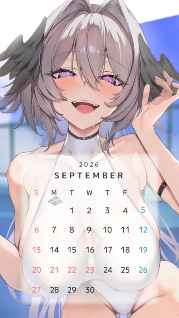 りちゃむ＠Vtuber - ９月カレンダー＆ネップリ３種 — page 1