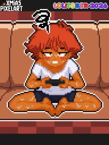 Xmias PixelArt | ドット絵 -  DAY 5 - GAMER  | L0LIT0BER 2026 