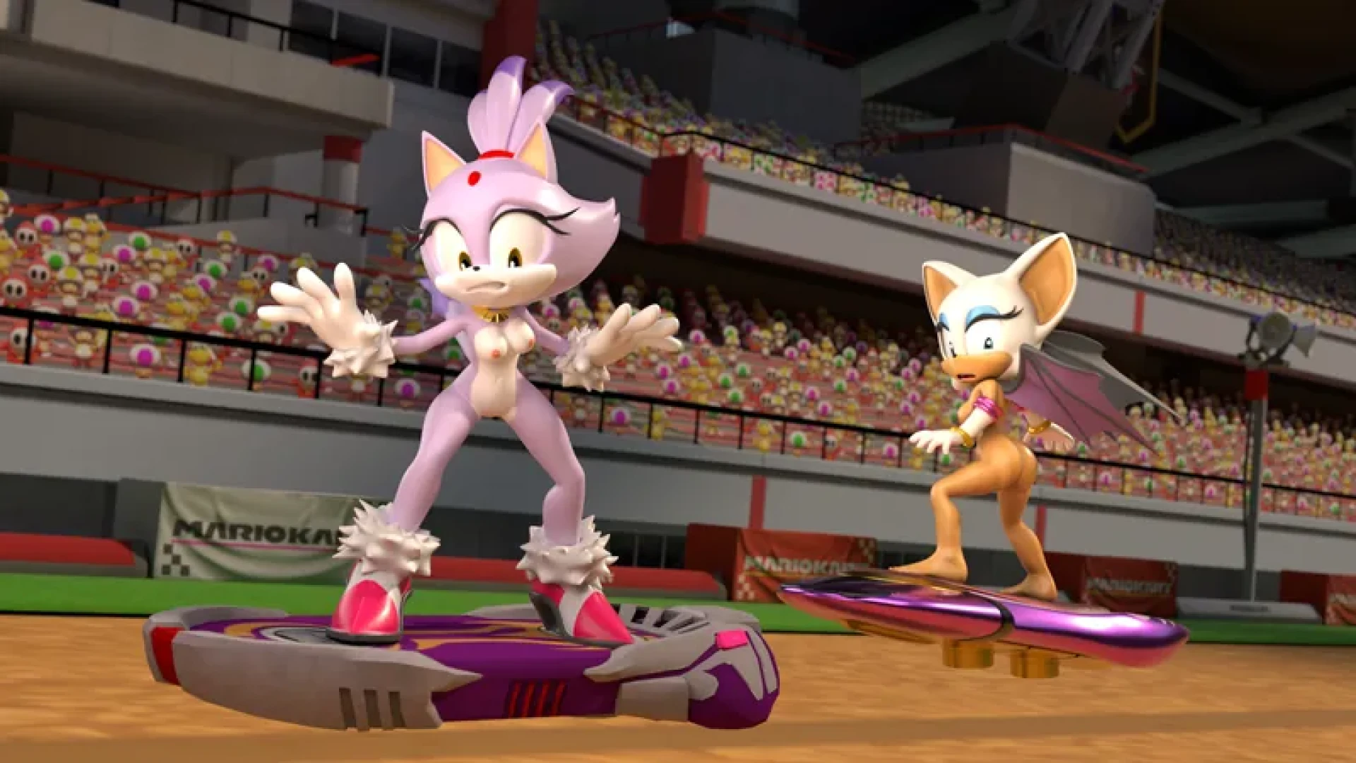 Choovy - Rouge and Blaze Free Ridin' — page 1