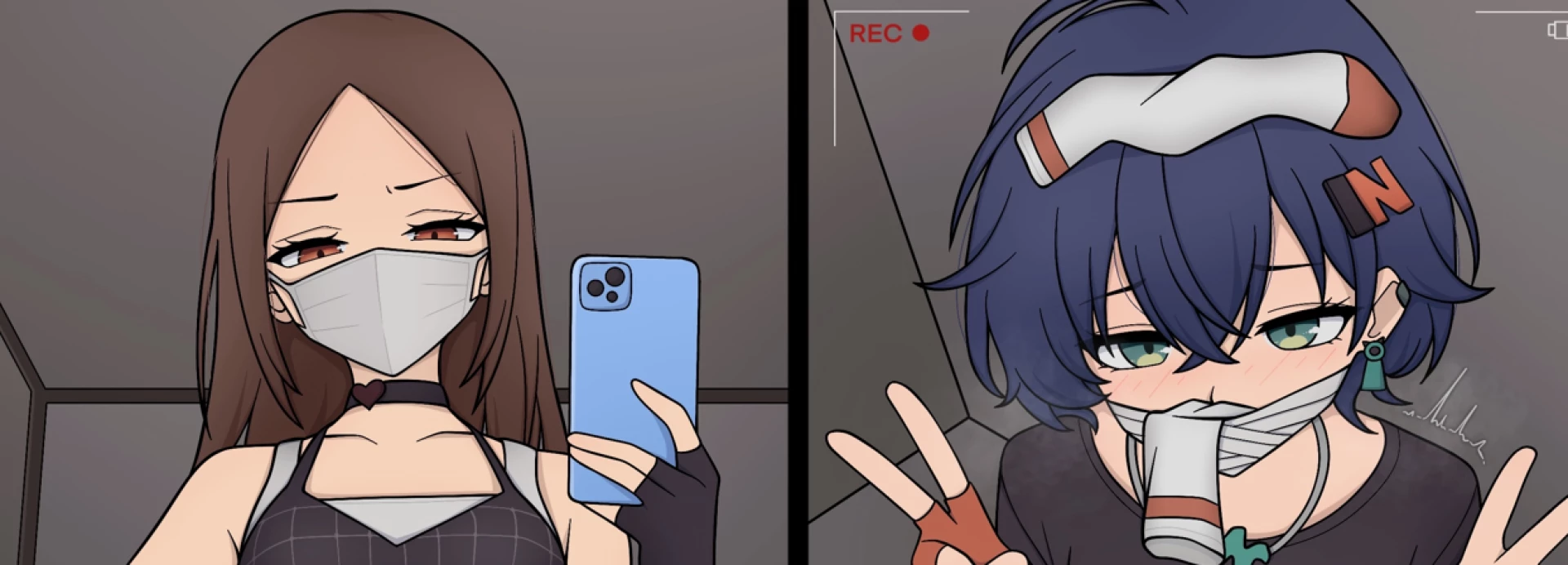 SachiFufu - Losing to an NPC - Nameless girl/Belle