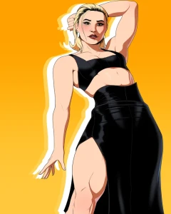 Dylan Macri - Florence Pugh Commission