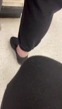 SoleShopping - Size 8 thick pink soles white Queen