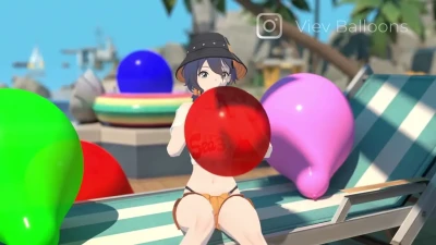 Viev Balloons - Belle Inflate, tie, toss and hug a balloon (Free Preview)