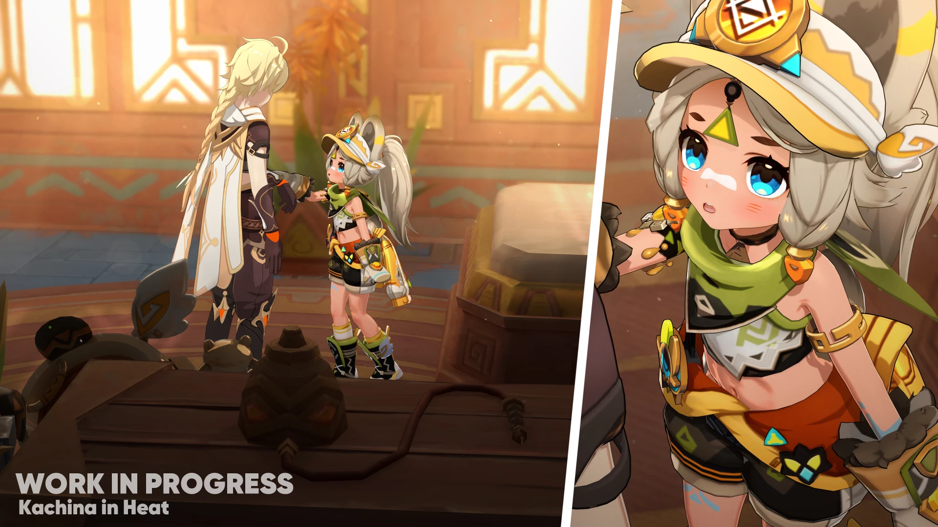 pastapaprika - Kachina in Heat IMG Set / Comic Sneak Peek + Some Other Update
