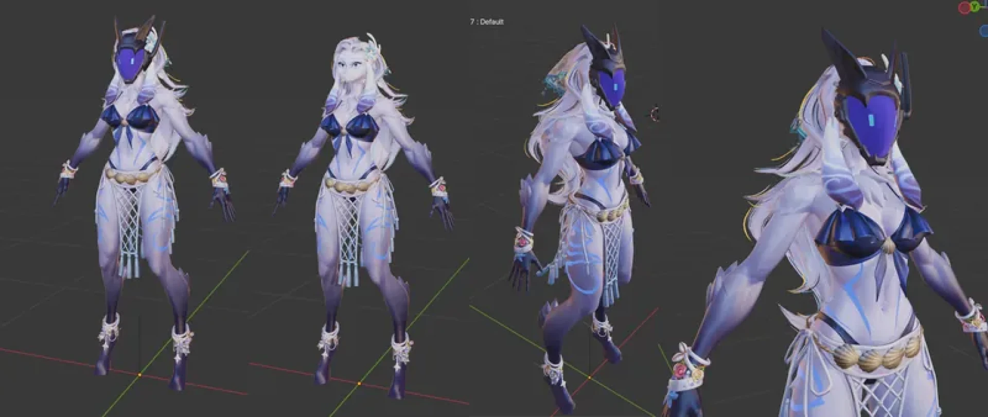 Dragoon3434343 - wip of kindred swimsuit — page 1
