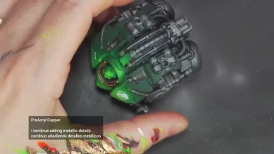 elminiaturista - VIDEO: Saturnine Dreadnought - part 2/3