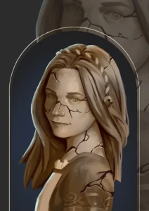 Fran Bautistart -  NPC Portrait #47: Olivia 