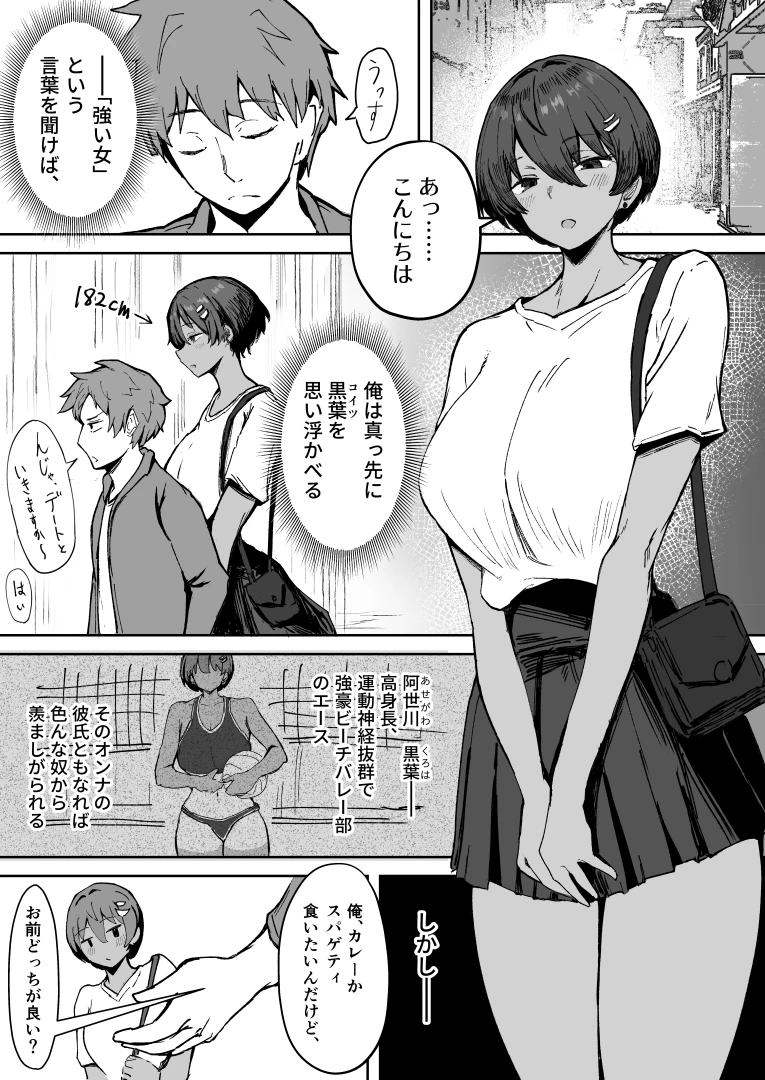 DonMetsu（どんめつ） - 【支援プラン】強い彼女【漫画10P】