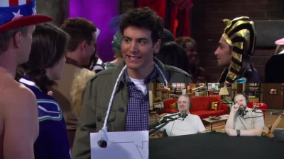 DN Reacts - How I Met Your Mother S7 E8 - The Slutty Pumpkin Returns (Cut Reaction)