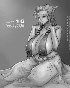 gulavisual - Boobtober day 16 Curtains