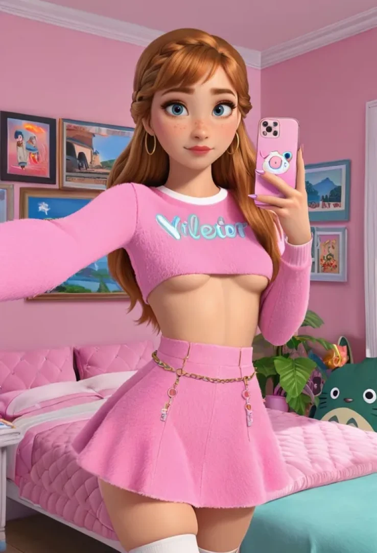 Animated Perfection AI - Anna – Crop Top Confidential (454 photos) — page 1